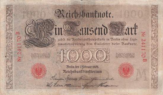 1000 Mark 1908